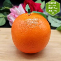 1pc Fake Tangerine Fruit Artificial Orange Oranges Simulation Fruits Lifelike Realistic Tangerines M