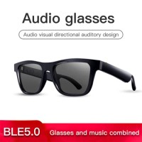 Smart Wireless Bluetooth Music Audio Sunglasses Call Driving Glasses Customizable Photochromic Prescription Lens Android IOS