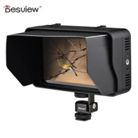 Bestview R5II 5.5" Compact 4K Camera Field Monitor Touchscreen Hight Brightness HDR Monitoring 3D LUT Sunshade for DSLR
