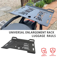 Universal Rear Rack Enlargement Luggage Rails Support Shelf Case Holder Bracket FOR SUZUKI SV650 SV650S SV650X SV 650S/X SV 650