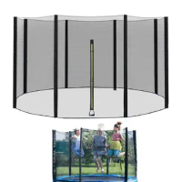 Indoor Home Outdoor Trampoline Protective Net For Kids Children Anti-fall Enclosure Durable Jumping Pad Safety Net Protection
