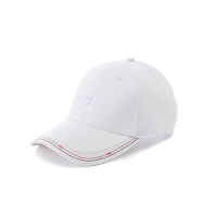 FILA 素色經典六片帽/棒球帽-白色 HTY-1002-WT