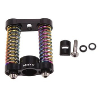 Litepro Front Shock Absorber Titanium Alloy Double Spring Shock Absorber for Birdy3 P40/R20/GT/CITY Folding Bike Part,Multicolor