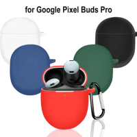 Shockproof Wireless Earbuds Case Silicone Waterproof Bluetooth Earphone Protector Colorful Anti Drop for Google Pixel Buds Pro