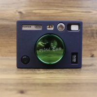 Silicone Case for Fujifilm Instax Mini EVO Dustproof Instant Film Camera Cover Bag Tempered Glass Screen Protector for Mini EVO