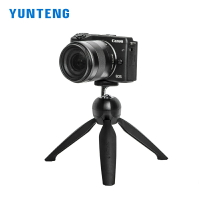 手持攝影架 云騰228迷你三角架vlog支架通用手機ipad手持拍攝視頻抖音直播台式微單平板桌面三腳架攝影自拍照小相機架子【MJ7118】