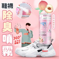 【EDISH】360°全方位銀離子鞋襪除臭噴霧260ml(超值2入)