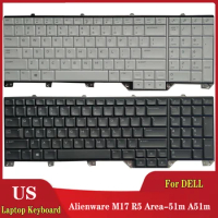 NEW US English Laptop Keyboard FOR Dell Alienware M17 R5 Area-51m A51m backlight