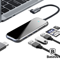 BASEUS倍思 極緻系列Type-C轉USB/HDMI/SD/TF/PD擴充轉接器