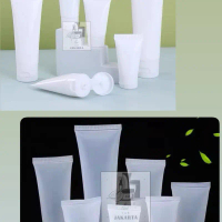 15ml/20ml/30ml/50ml/100ml Botol Soft Tube Tutup Fliptop Transparan Doff