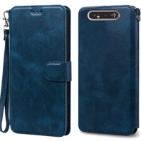 For Samsung Galaxy A80 Case Leather Wallet Flip Case For Samsung Galaxy A80 A805F Cover Phone Case Silicone Coque Fundas Shell