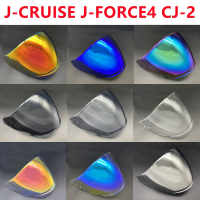 Visor สำหรับ SHOEI J Cruise,J Cruise 2,J Force 4,หมวกกันน็อค CJ-2 Shield เปิดหน้า Viseira Capacete กระจกอุปกรณ์เสริม Casque