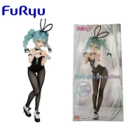 Furyu Original Vocaloid Hatsune Miku Bicute Bunnies Hatsune Miku Rabbit Girl Anime Action Figures Toys for Boys Girls Kids Gift