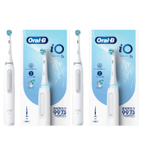 【德國百靈Oral-B-】iO3s 微磁電動牙刷-雙入組