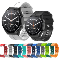 Silicone Sport Band For Fossil gen 6 44mm Gen6 / gen 5 5e 44mm / Gen5 LTE 45mm Smart Watch Strap Replacement Bracelet Watchband