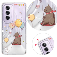 YOURS OPPO 全系列 彩鑽防摔手機殼-熊(Reno13Pro/Reno12Pro/12F/11F/Reno8T/8Z/7Z/4Z)