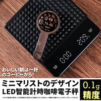【DR.Story】LED極簡設計智能計時咖啡電子秤/非商業交易用秤