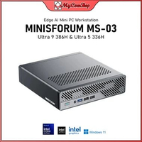 MINISFORUM MS-03 PROFESSIONAL AI MINI PC WORKSTATION U9-386H BAREBONE