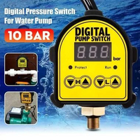 AQUALIN Pengatur Pompa Air Digital Automatic - Otomatis Hidup, Hemat Waktu, Praktis IH Kuning