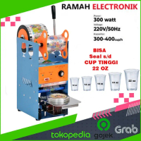 MESIN CUP SEALER ALAT PRESS AS PLASTIK 12OZ-14OZ 16OZ-22OZ
