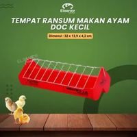 Doc Feeder Tempat Ransum Makan Minum Ayam DOC Brolier Kandang Kecil