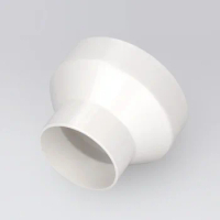 Pipe Fittings Joint Plastic Exhaust Pipe Conversion Interface Reducer Small End Smoke Exhaust Pipe Reducer Ring Accessories