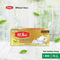 Teh Celup / Tea Bag Jawa 25 x 2 Gram Amplop, Celup Varian Black, Vanilla, Jasmine / Melati, Green Te