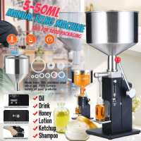 Manual Liquid Filling Machine 50ml Stainless Steel Adjustable Bottle Filler For Juice Milk Water Oil