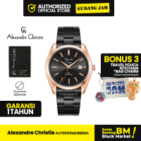 Jam Tangan Pria Alexandre Christie AC 8656 MDBBRBA Analog Stainless Steel Band