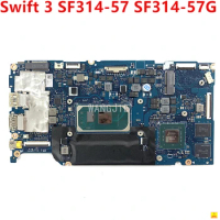 I5-1035G1 CPU+ 8G RAM NBHU411001 NB8511_PCB_MB_V5 For ACER Aspire14 Swift 3 SF314-57G Laptop Motherboard MX350 2G GPU Used