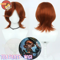 Identity V Tea Party Acrobat Cosplay Wig Identity V Mike Morton Cosplay 40cm Short Brown Hair CoCos