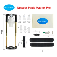 Phallosan deluxe Size Master Male Stretcher Dick Enlarger Device Penis Master extender with Vacuum cup for Penis Enlargement