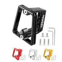 MUQZI 3 Hole Front Carrier for Brompton Bag Front Carrier Block Adapter Bracket for Folding Bike Front Shelf Mounting Base