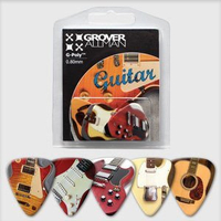 澳洲製 Grover Allman 主題系列『Guitar』烏克麗麗/木吉他/電吉他 Pick 彈片【唐尼樂器】