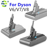 21.6V For Dyson Battery V6 V7 V8 SV09 SV11 SV10 SV12 DC59 Absolute Fluffy Animal Pro Vacuum Cleaner Rechargeable Batteries
