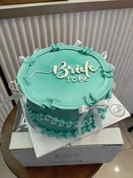 Bride To Be Cake Bridal Shower Korean Bento Cake 10cm Custom Birthday Kue Ulang Tahun Mini Lucu Keki
