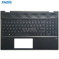 New Laptop Keyboard Palmrest Cover For HP Pavilion X360 15-CR 15T-CR TPN-W132