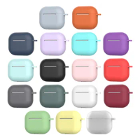 Earbuds Case for AirPods 3rd Gen Cover Earmuffs Soft Silicone Bluetooth Headphones Case with Hook Drop Protection iPhone Case