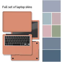 DIY Laptop Sticker Cover Skins Solid Color Vinyl Notebook Stickers for 13"/14"/15"/17" for Macbook/Acer/Lenovo/HP Laptop Decals
