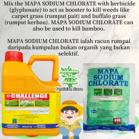 4L challenge glyphosate 41% weed killer (pesticide grass Lalang/pesticide grass rampai) Mapa sodium 