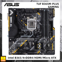 ASUS TUF B365M-PLUS GAMING 1151 Motherboard Intel B365 DDR4 64GB M.2 USB3.1 Micro ATX For 9th/8th gen Core i5-9400 cpu