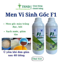 Men vi sinh GỐC F1 xử lý đáy ao, men xử lý nước prozim plus chai 1lit