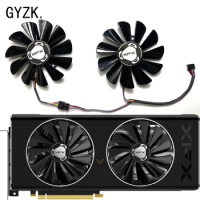 New For XFX Radeon RX580 8GB Double Dissipation Graphics Card Replacement Fan