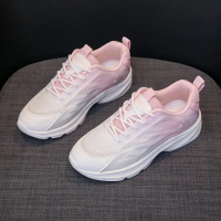 Women's Running Shoes Student 2025 New Trendy Summer Women's Shoes Lightweight Soft Sole Shock Absor