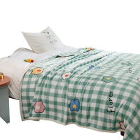 鋪床珊瑚云貂絨毯單人毛毯子空調毛巾被子春秋薄款蓋毯夏季床上用