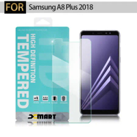 Xmart Samsung A8+  2018 薄型 9H 玻璃保護貼 (非滿版)