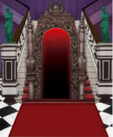 8x8FT Beauty Beast Grand Entrance Red Carpet Checkers Floor Stairs Custom Photo Studio Background Backdrop Vinyl 10x10 10x12