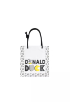 FION Donald Duck Canvas Shopping Bag (White)