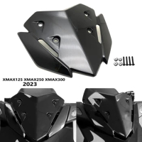 Motorcycle Windshield Viser Visor Deflector WindScreen For YAMAHA XMAX125 XMAX250 XMAX300 XMAX 300 2023