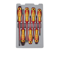 【KING TONY 金統立】專業級工具 7件式 耐電壓起子組(KT30607MR02)